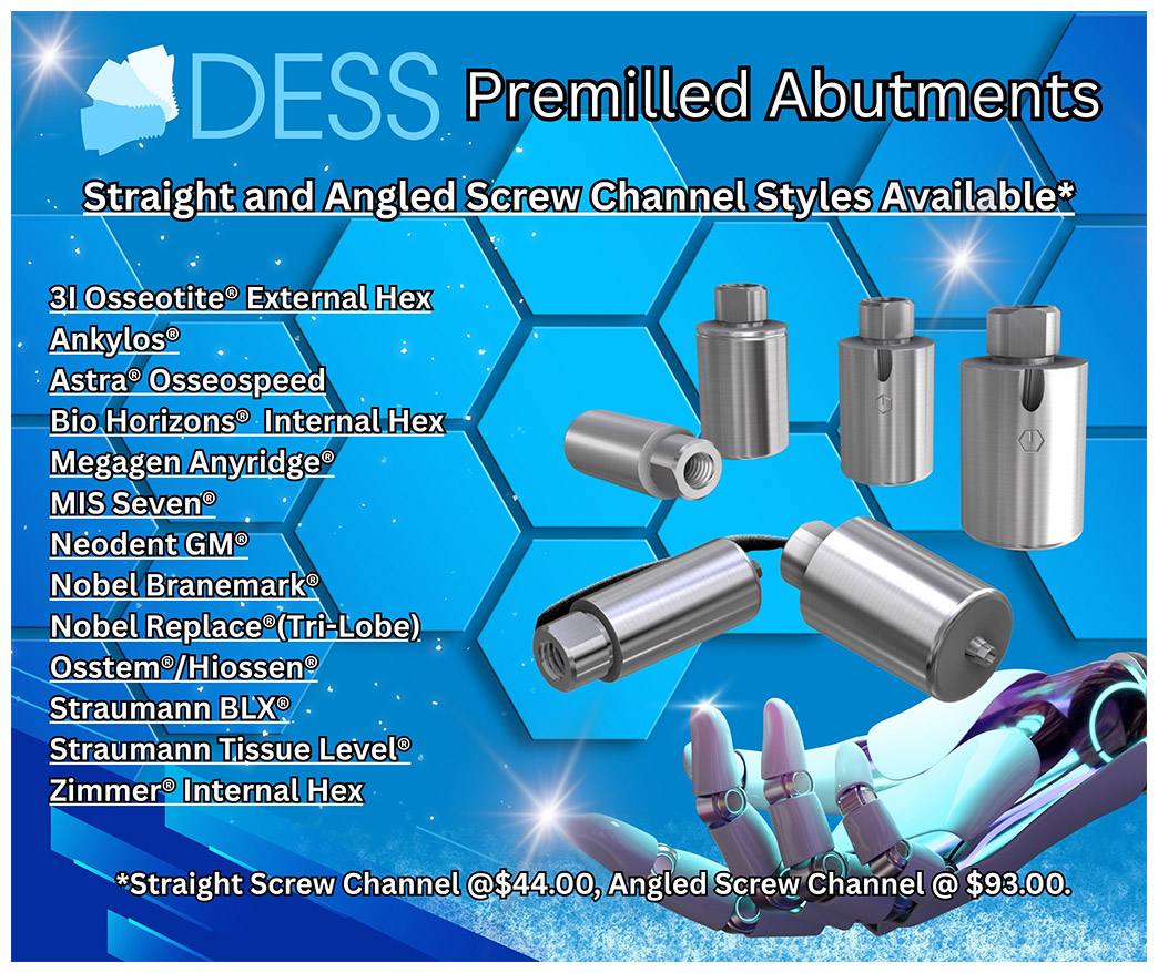 DESS Premilled Abutments